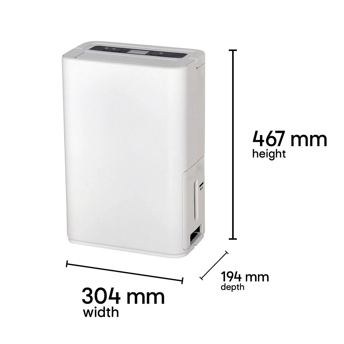 Blyss WDH-316DB Dehumidifier White for sale online UK