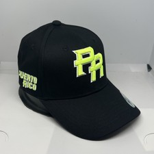 PUERTO RICO BASEBALL PR 3-D EMBROIDERED - PUERTO RICO FLAG AT BACK SNAPBACK HAT