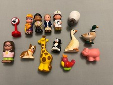 Happyland figures Bundle animals giraffe pig dog