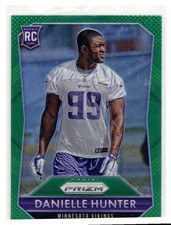 2015 Panini Prizm Danielle Hunter #218 Rookie green Minnesota Vikings