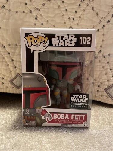 Funko Pop! Star Wars Boba Fett Flying #102 Smuggler's Bounty Exclusive