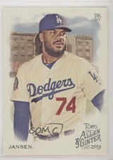 2019 Topps Allen & Ginter Short Print Kenley Jansen #357 ov4