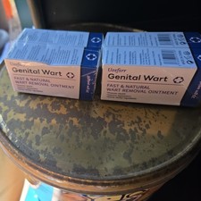 Genital Wart Fast  Natural Removal Ointment 20 gm X 4 boxes.