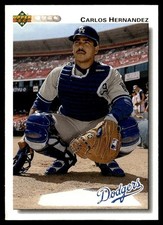 1992 Upper Deck Carlos Hernandez Los Angeles Dodgers #797