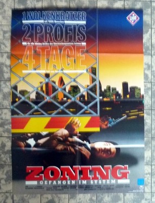 ZONING Norbert Lamla VIDEO-POSTER 48x68cm ULRICH KRENKLER Eleonore Weisgerber