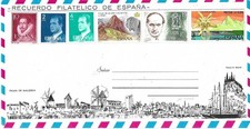 Spain - Air Mail Cover - with stamps but Unposted 1978 (25-3428)