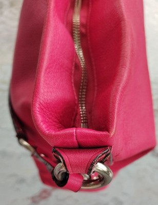Coach Vintage MEDIUM F15251 Carly Pink Leather Shoulder Bag | eBay