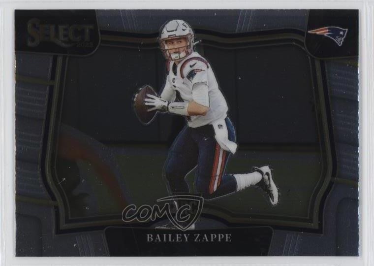 2022 Panini Select Field Level Bailey Zappe #417 11nu