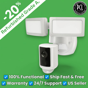 ✅ Feit Electric 1080P HD Smart Flood Light Security Camera - White SEC3000CAM ✅