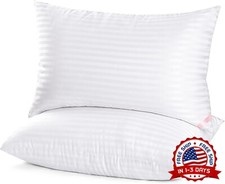 Juego de 2 almohadas para cama tama o queen de Hotel Collection 20 x 30 pulgadas