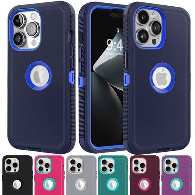 Case For iPhone 6/7/8 Plus 11/12/13/14/15/16 Pro Max XR Heavy Duty Rugged Cover