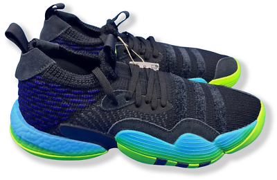 ドラゴンボールZ Adidas Trae Young 2 Shoes - NEW Mens Size 10 Black / Green / Cyan