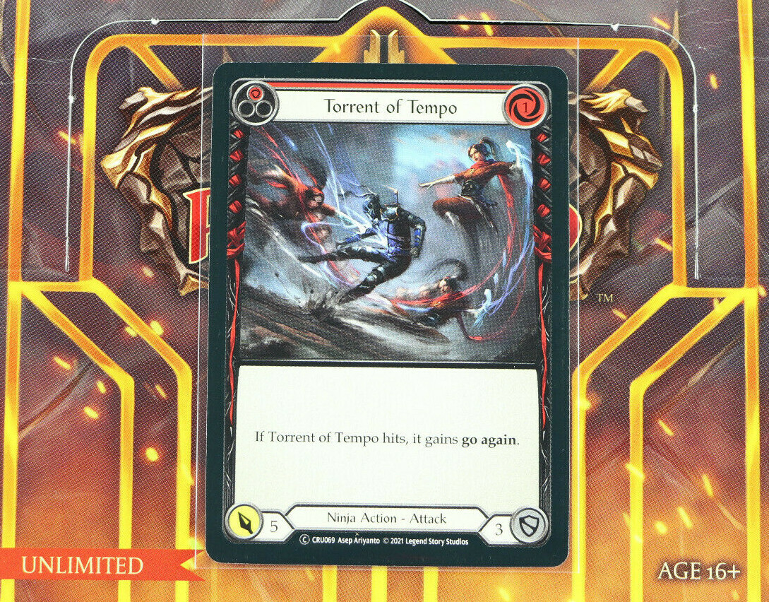 Flesh And Blood Torrent of Tempo (1) Standard Unlimited CRU069