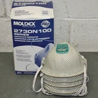 EXPIRED 10/2024 - (5) Moldex Paticulate Respirator 2730N100, Exhale Valve, M/L