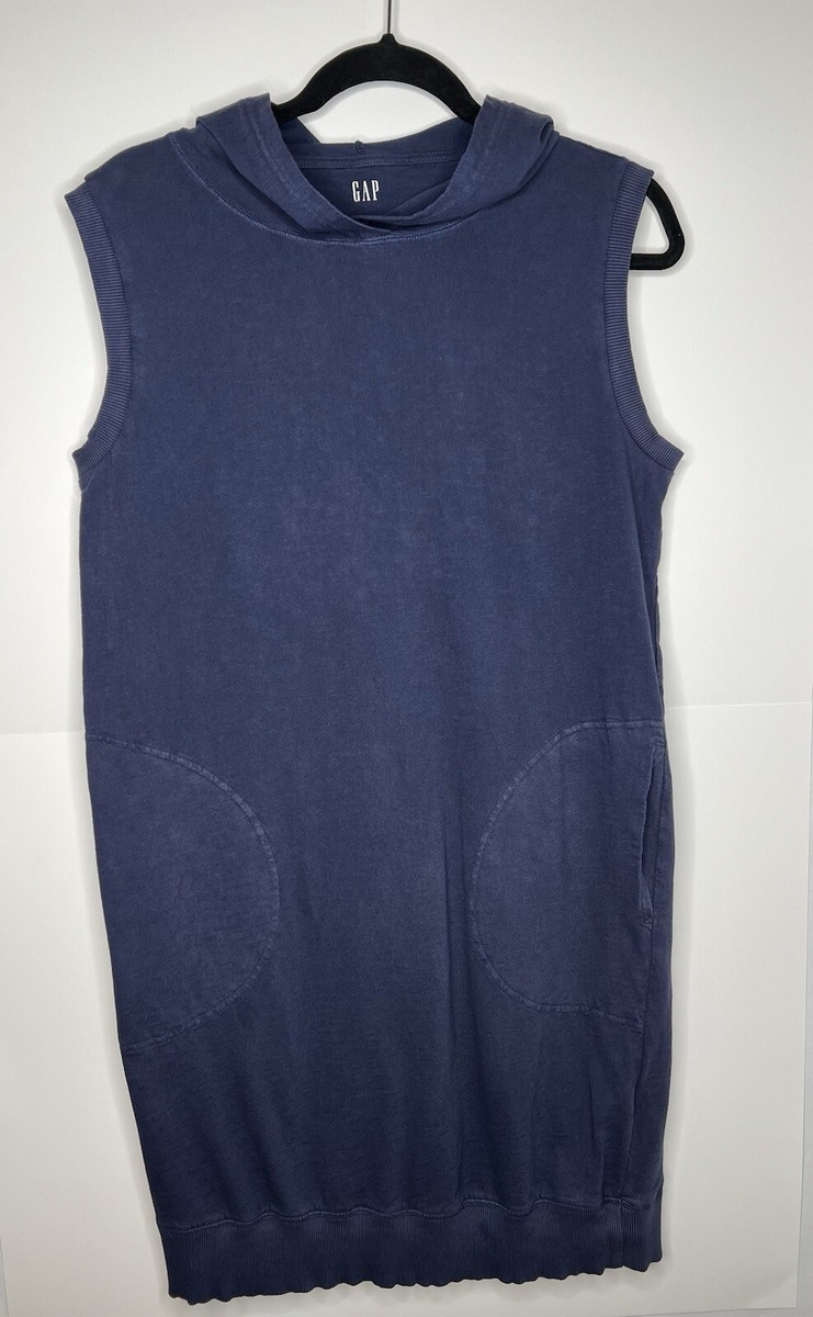 100 cotton hoodie dress Gap Women Size Small Tall Sleeveless Relaxed Pockets 100% Light grey is always modesty fashion Size:10 US Women (7 UK/AU) Off Shoulder Long Dark Maxi dress