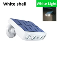 Solar LED Street Light Motion Sensor Smart Light System Area Roadlamp 3 Modes