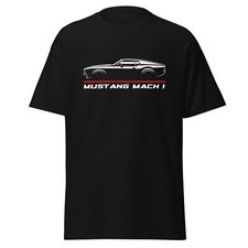 Premium T-shirt For Ford Mustang Mach 1 1971-1973 Car Enthusiast Birthday Gift Premium T-shirt For Ford Mustang Mach 1 1971-1973 Car Enthusiast Birthday Gift