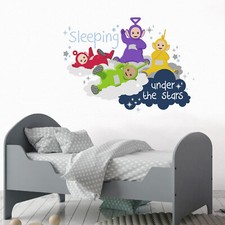 Official Teletubbies under the stars wall sticker  Official Teletubbies decor