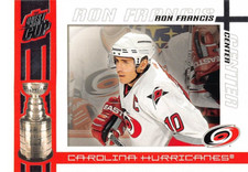 2003-04 Pacific Quest For The Cup Ron Francis #18 NM/MT CAROLINA HURRICANES