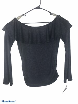 NWT BCX Womens Large Thin Long Sleeve Blouse