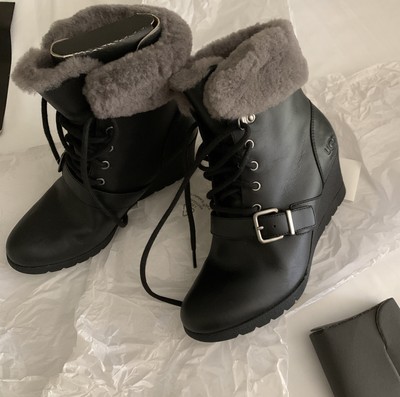 ugg wedge boots waterproof