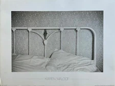 Bed by Karen Maloof Vintage 1987 Fine Art Print 20 x 23.5