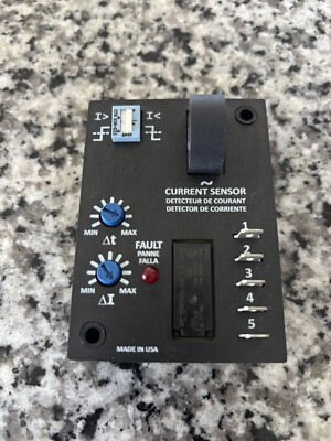 Dayton current sensing relay, Input: 24V AC/DC, CAH50A8BD-B18