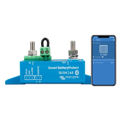 Battery Protect Smart 12V 24V 65A Victron Batterie Tiefenentladeschutz