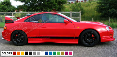 Sticker Graphic Rally Stripes for Toyota Celica GT4 GT-Four Spoiler 1998 1999 00