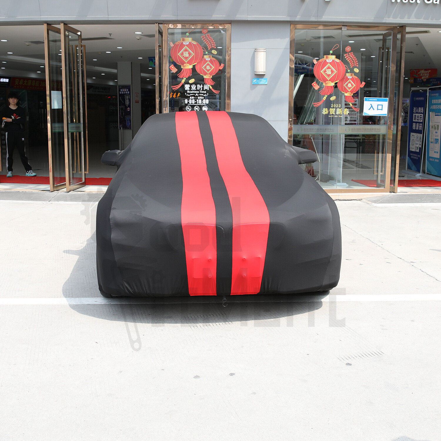 For Ford Mustang 20102021 Satin Stretch Indoor Full Car Cover Dust