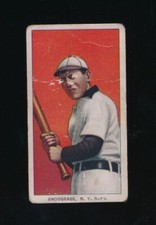 1909-11 T206 Fred Snodgrass Batting Giants Sweet Caporal Series 350 PR-FR