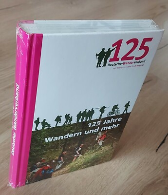 Buch ''125 Jahre Wandern und mehr '' Imhof Verlag Bildband Neu!