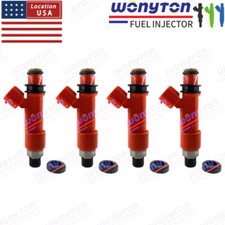 Set 4 Oem Dens Fuel Injectors 195500-3110 For 1997-2003 Mazda Protege 1.5 1.6