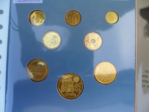 OVP Kursmünzensatz Spanien Pesetas 1999 KMS Stempelglanz - Bild 3 von 4