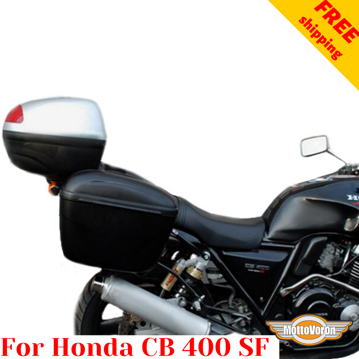 For Honda CB 400 SF Luggage rack system CB400 Super Four Pannier