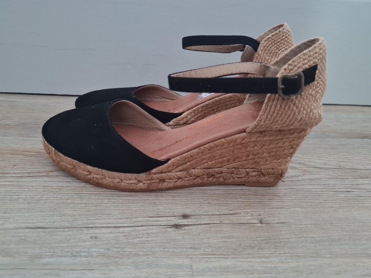GAIMO Black Suede espadrilles Sandals Wedge Heel. VGC. RRP 90 Size UK 7 Eu 41 eBay UK
