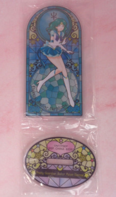 Sailor Neptune Acrylic Stand Figure Bandai Sailor Moon Crystal Eternal Guardians