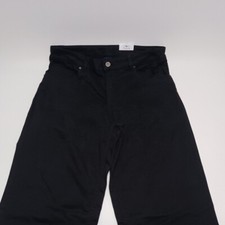 George Mens Premium 5-Pocket Stretch Pant Size 32 32 Black Soot Straight Leg