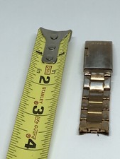 Fossil Stainless Steel Parts Links Full Band 18mm Clasp Rose Gold V862