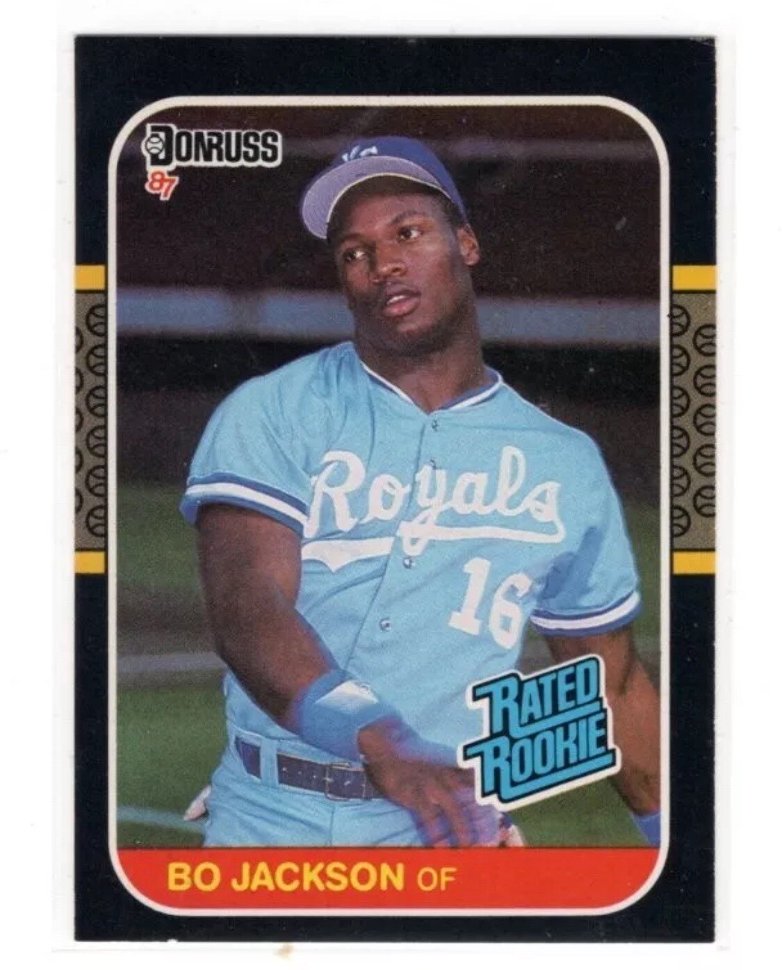 1987 Donruss Bo Jackson Graded Rookie Card RC #35 PSA 7 NM-MT Quantity Available