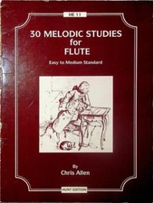 30 Melodic Studies for Flute