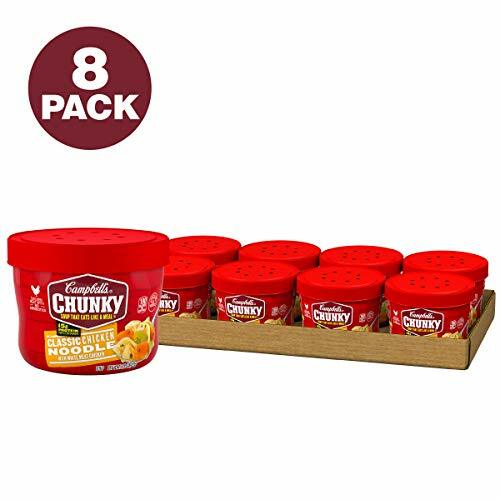 Campbell's Chunky Classic Chicken Noodle Soup Bowl, 15.25 Oz. (Pack of 8) - Picture 2 of 6