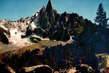 Chamonix Mont Blanc France Postcard