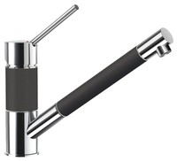 Schock 503120gba Sc-50 Single-lever Mixer Tap With Extendible Spout - Basalt ... Schock 503120gba Sc-50 Single-lever Mixer Tap With Extendible Spout - Basalt ...