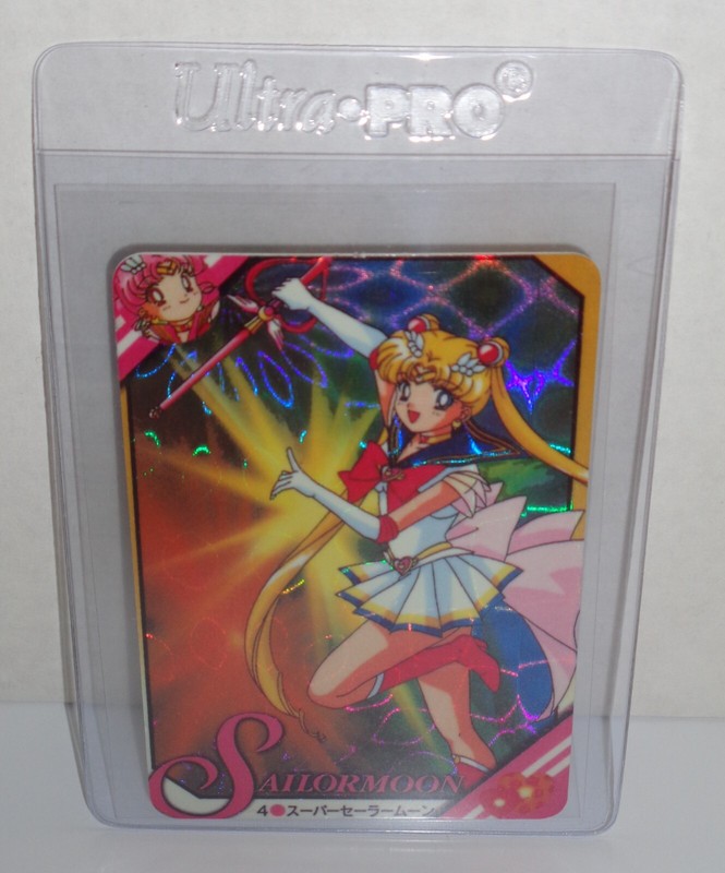 1995 Vintage Sailor Moon Prism Holo Card / Japan Bandai