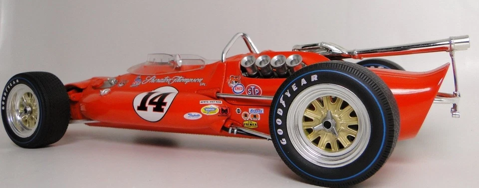 Formula 1 Classic Race Car Grand Prix Concept Hot Rod Built Model Promo18  - Image 2 of 4