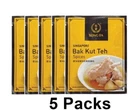 5 Packets Singapore Song Fa Bak Kut Teh Spices
