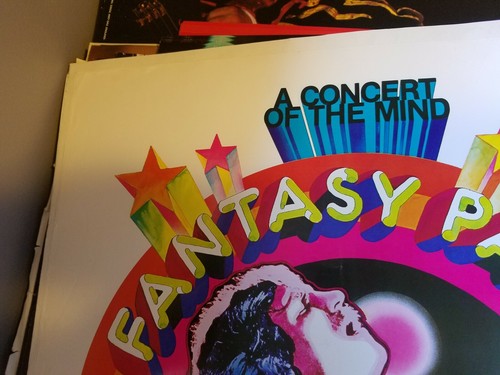 LED ZEPPELIN ELTON PINK FLOYD FANTASY PARK CONCERT CONCERT VINTAGE POSTER -NICE! - Picture 4 of 7