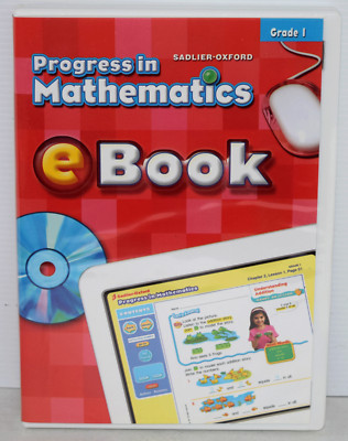 Sadlier- Oxford Progress in Mathematics  Grade 1 CD-ROM  FREE SHIPPING !!