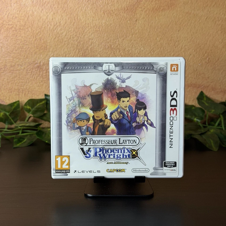 Professor Layton vs Phoenix Wright Ace Attorney Nintendo 3DS PAL – Completo CIB, foto 1 di 5